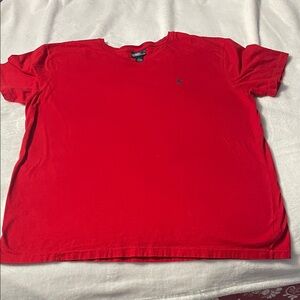 Ralph Lauren Red Short Sleeve Tee